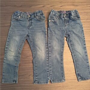 The Children's Place Light Blue Denim Jeans pack of 2